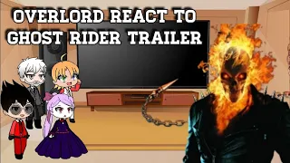 Overlord react to Ghost Rider | Gacha reacts