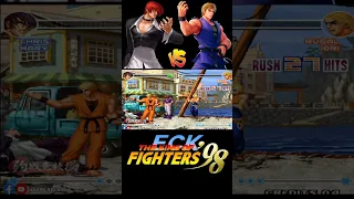 KOF98 ECK | RYO NON STOP COMBO #kof #KOF98 #viral #fightcade2