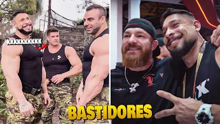 BASTIDORES ARNOLD SOUTH AMÉRICA +  GRAVAÇÃO COM TENENTE BRENO e RAFAEL BRANDÃO + FANTÁSTICO