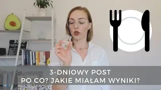 Mój 3-dniowy post - KETO WTOREK - odcinek 24