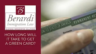 How Long Will it Take to Get a Green Card?