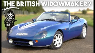 BIG Engine In A Tiny Package! The Fearsome TVR Griffith 500