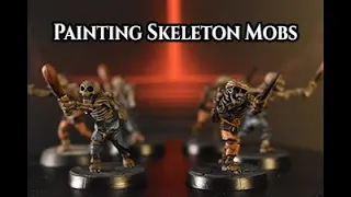 How to paint Skeleton Mobs | Painting Darkest Dungeon: The Board Game, Episode #6