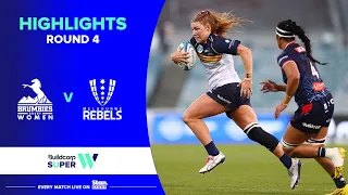 2023 Super W Round 4: Brumbies vs Rebels Highlights