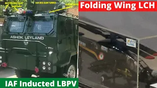 Ashok Leyland LBPV inducted by IAF | Folding Wing LCH on the table? or just a concept?