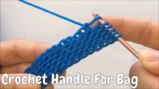 BAG HANDLE CORD MAKING I Bag Handle Crochet