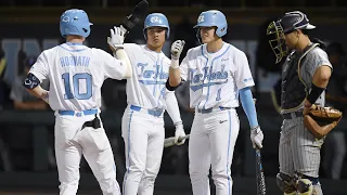 UNC Baseball: Horvath, Serretti Stay Hot vs Georgia Tech, Take Game 2, 10-5