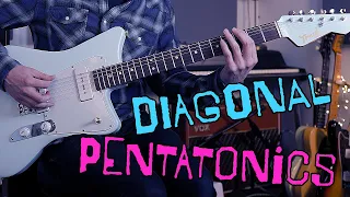 Diagonal pentatonics: must-know patterns, licks & theory