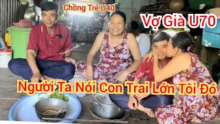 Bất Ngờ Vợ Già U70 Chồng Trẻ U40 Đi Ra Chợ Ai Cũng Nói 2 Mẹ Con