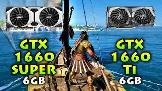 GTX 1660 SUPER vs GTX 1660 Ti | 1080p 1440p PC Gameplay Benchmark