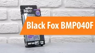 Распаковка Black Fox BMP040F / Unboxing Black Fox BMP040F