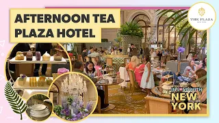 🫖 Afternoon Tea Plaza Hotel Palm Court - Plaza Hotel Tea | July 2023 | NYC VLOG