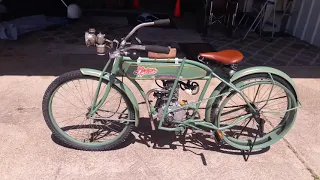 Antique Motorcycle Replica