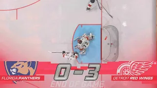 NHL 24 Gameplay Playoff Game 5 - Panthers vs Red Wings (Superstar) [4K 60fps]