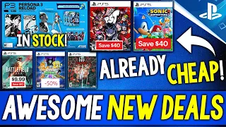 Awesome NEW PS5/PS4 Game Deals to Buy! NEW Games Already SUPER CHEAP