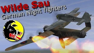 Luftwaffe Night Fighter Tactics - Wilde Sau