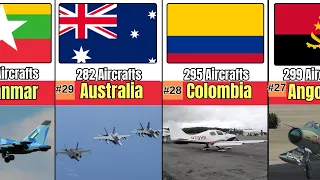 Largest Air Forces in the World 2024 /Data comparison video