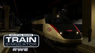 Train Simulator 2020: De Avignon TGV à Marseille en TGV RD de nuit (Lyon Marseille 3/3)