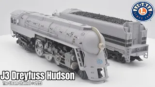 Review: Legacy J3 Dreyfuss Hudson 5445 With PT Tender & Scoop Smoke | Lionel Trains