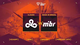 Cloud9 vs. Made in Brazil - VCT Americas Kickoff - Group Stage D1 - Map 1