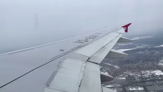 Rossiya Airlines Airbus A319 takeoff from Moscow Vnukovo=))