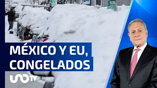 En zonas de Estados Unidos, el termómetro baja hasta 34 grados bajo cero.