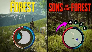 The Forest Is Still Better Than Sons Of The Forest? (DIRECT COMPARISON)