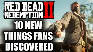 Red Dead Redemption 2 - 10 MORE NEW Things Fans Have Discovered In The Last 1 Year