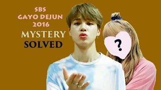 BTS Jimin's Crush at Gayo Dejun 2016? #Jimin #Lismin