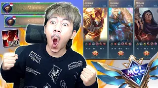 SOLO MCL SPAM ALDOUS PESTA KILL DI SEMUA PERTANDINGAN - Mobile legends