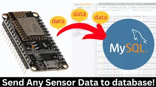 🔴How to send sensor Data from any Arduino board to MySQL Server(PHPMyAdmin) | IoT | ESP Wi-Fi module