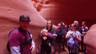 A Walk through Lower Antelope Canyon with the OSMO