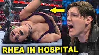 Breaking News: Rhea Ripley in Hospital as WrestleMania 40 is Ruined and Dominik Mysterio is Scared