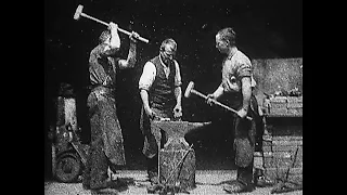 Journey to Cinema's Dawn: "Blacksmith Scene" (1893) - A Lumière Brothers' Pioneer Film