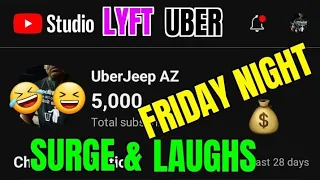 🤬 Uber Pulled a Surge and Pulled BS!!! 😠 Lyft Flopping Around