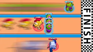 Who Is FASTEST in Brawl Stars? SPEED RACE! | Brawl Stars Funny Moments & Glitches & Fails #511