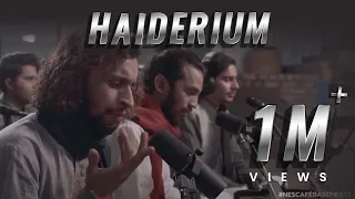 HAIDERIUM with English Subtitles| Zain Zohaib| NESCAFE BASEMENT SEASON 5| 2019 Qawwali