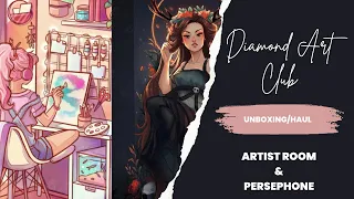 Diamond Art Club Unboxing | Artist Room and Persephone, Queen of the Underworld