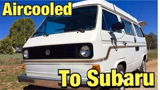 1983 Aircooled Vanagon Subaru JDM 2.5 Conversion Tour