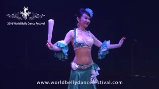 2016 World Belly Dance Festival, Amatuer Solo Category 1st Runner-up - Christina Li (SG)