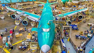 Amazing Modern Boeing Aircraft Manufacturing & Assembling Process. Incredible Production Technology