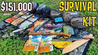 My 151,000 Peso Survival Kit