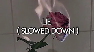 Lie - NF (slowed down)