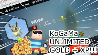 HOW TO GET UNLIMITED GOLD AND XP - KoGaMa