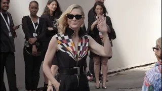 Cate Blanchett  at the Louis Vuitton Womenswear Spring/Summer 2024 Fashion show in Paris