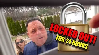 I locked my parents out of their house *FOR 24 HOURS* (PRANK)