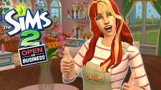 I ran a florist in the sims 2! // Sims 2 open for business