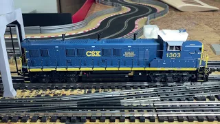 MTH Trains  Premier CSX Genset Diesel Switcher 20-20711-1 3 Rail O Scale