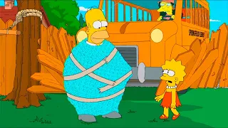 Lisa sobreprotege a Homero Los simpsons capitulos completos en español latino