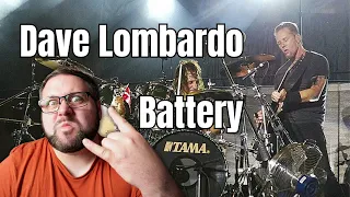 Drummer reacts to Dave Lombardo - Battery - Metallica